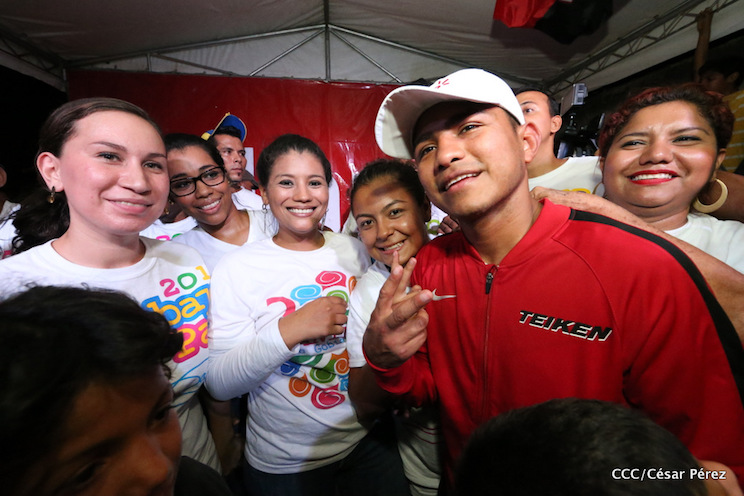Recibimiento al campe&oacute;n Rom&aacute;n &lsquo;Chocolatito&rsquo; Gonz&aacute;lez en Nicaragua